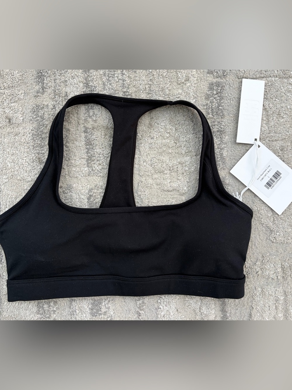 CSB Form Racerback Crop - L NWT